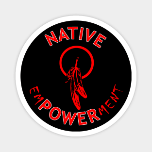 NATIVE EMPOWERMENT CIRCLE B Magnet